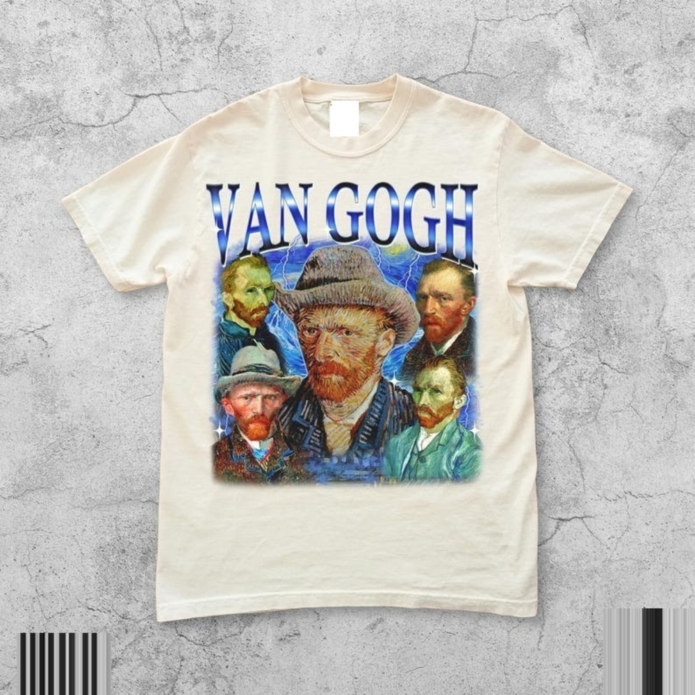 Van Gogh Bootleg T-Shirt, Artist Portrait Tee